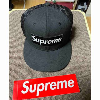 シュプリーム(Supreme)のSupreme Box Logo Mesh Back New Era®  黒(キャップ)