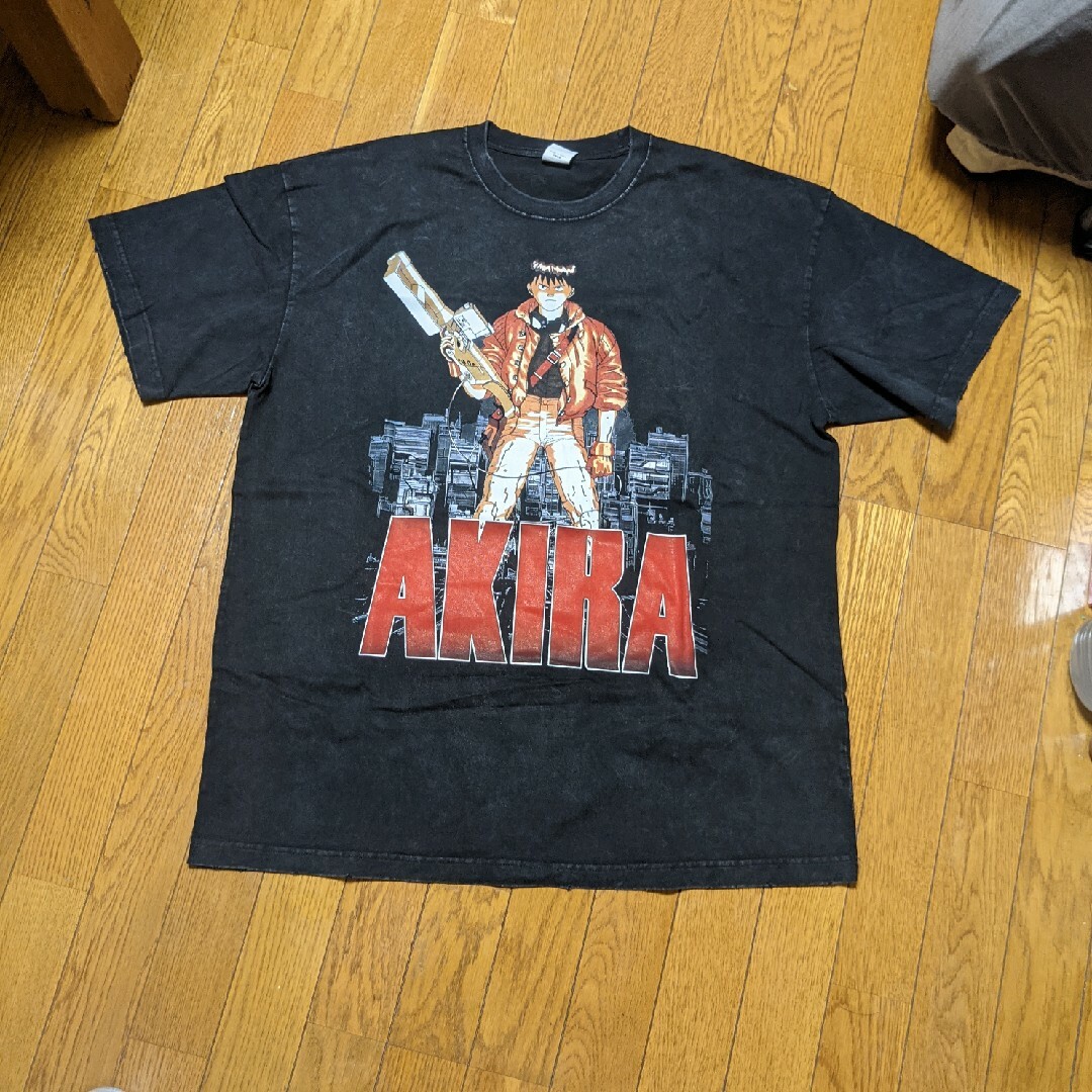 XXL 新品 AKIRA 金田  ヴィンテージ加工 半袖 アキラ Tシャツ