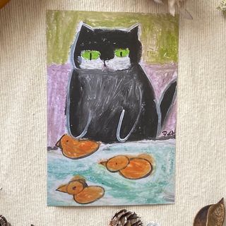 はがきサイズ/複製画 ☆原画 ☆【アードポストカード】25(絵画/タペストリー)