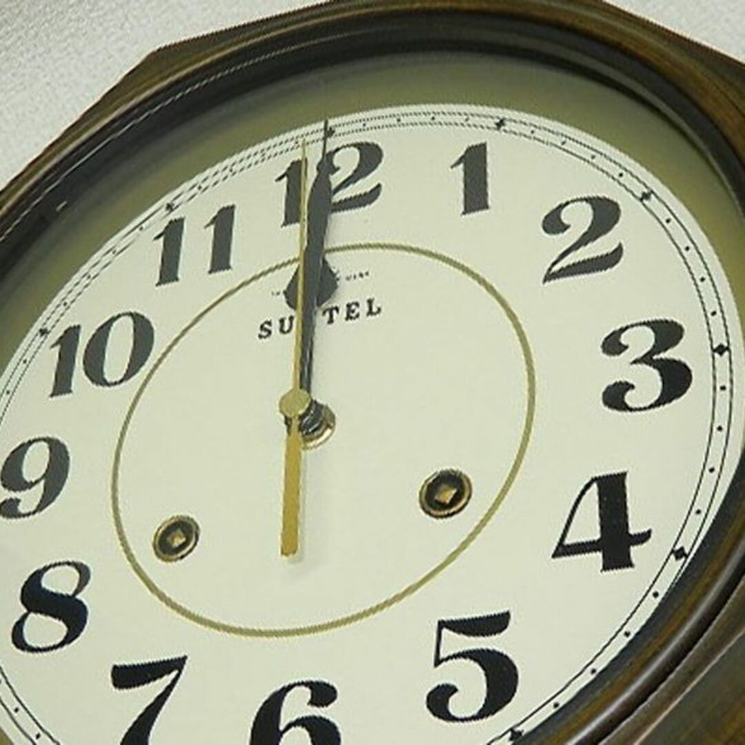さんてる 日本製 EUスタイルクラシカル 電波掛け時計 (アラビア文字)アンティ