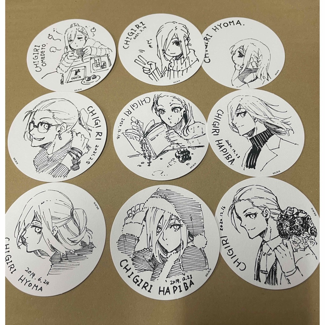 ブルーロック 千切 コースター 原画展 タワレコ - キャラクターグッズ