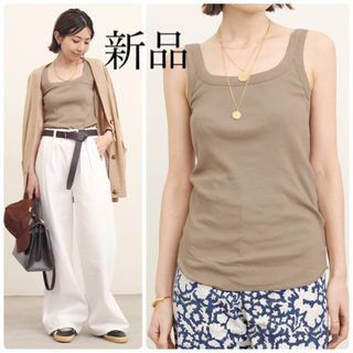 アパルトモンドゥーズィエムクラス(L'Appartement DEUXIEME CLASSE)の GOOD GRIEF!/グッドグリーフSQUARE NECK TANK TOP(タンクトップ)