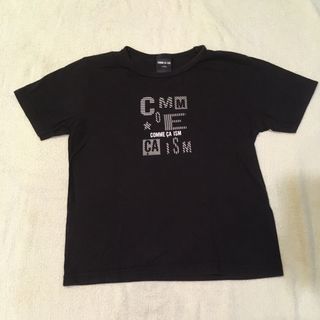 コムサイズム(COMME CA ISM)の130cm コムサ　Tシャツ　黒(Tシャツ/カットソー)