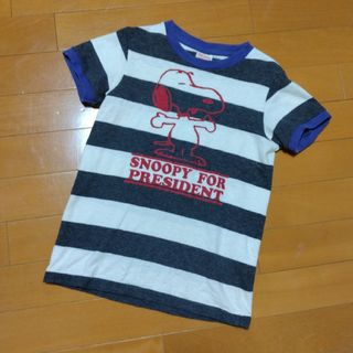 デニムダンガリー ボーダーTシャツ 子供 Tシャツ/カットソー(男の子)の