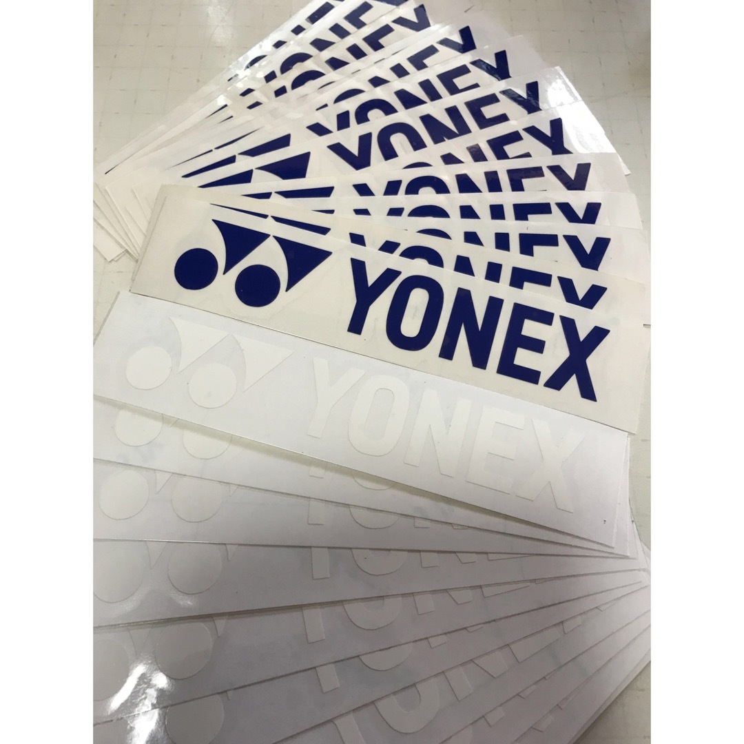 YONEXカッティングステッカー４枚セット スポーツ/アウトドアのアウトドア(その他)の商品写真