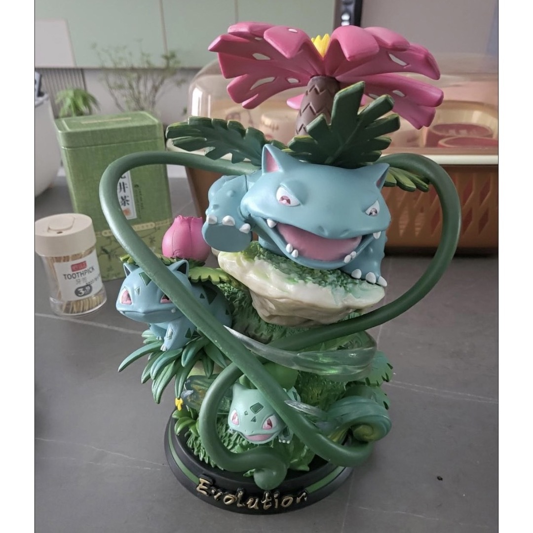 フシギダネ フシギバナ ポケモン フィギュア PVC製品 ガレージ フシギダネ フシギバナ ポケモン フィギュア PVC製品 ガレージ