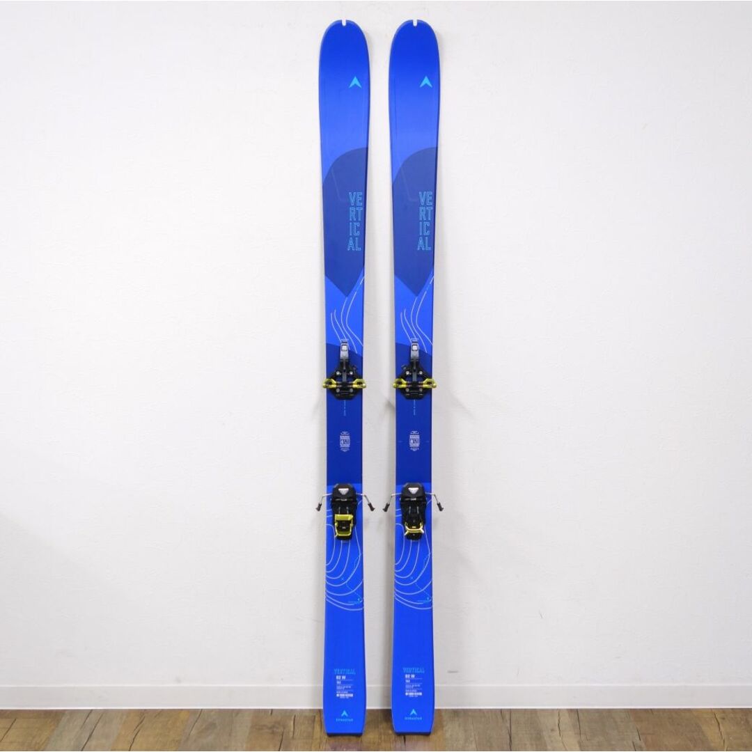 美品 ディナスター DYNASTAR 山スキー VERTICAL 162cm センター82ｍｍ テックビンディング ディナフィット TLT  Speedfit 10 収納ケース 付き BCスキー アウトドア 1本あたり1520ｇ (ビンディング込) | フリマアプリ ラクマ