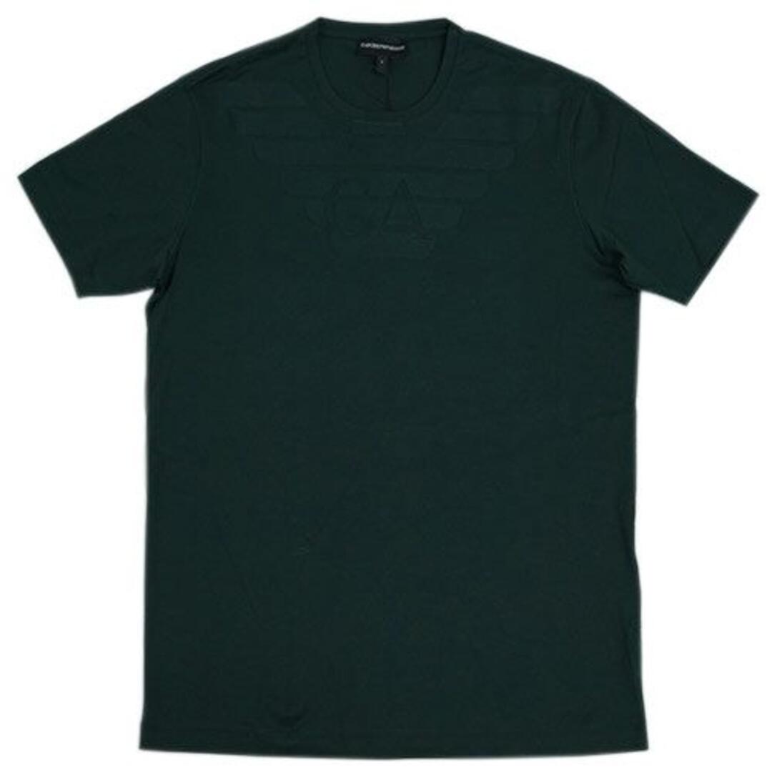【新品】アルマーニ Tシャツ メンズ ダークグリーン Sサイズ 17703