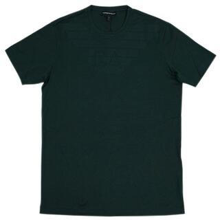 アルマーニ(Armani)の【新品】アルマーニ Tシャツ メンズ ダークグリーン Sサイズ 17703(Tシャツ/カットソー(半袖/袖なし))