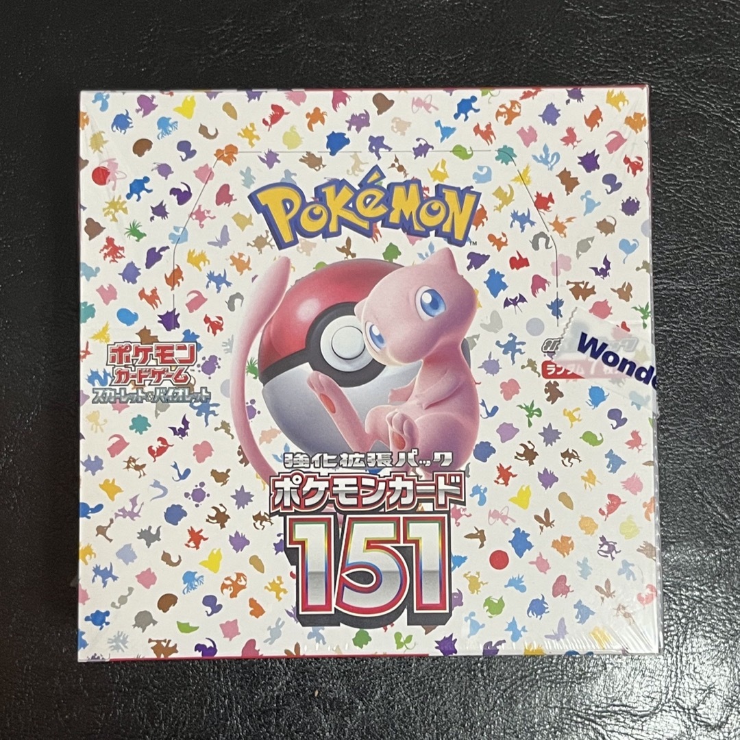 ポケモンカード151 BOX  シュリンク付き エンタメ/ホビーのトレーディングカード(Box/デッキ/パック)の商品写真