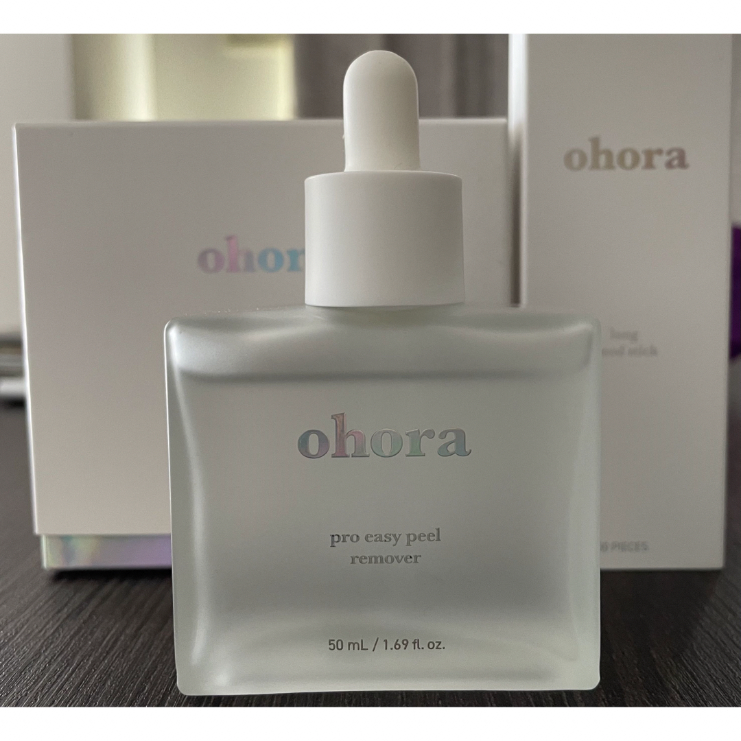 ohora(オホーラ)のohora プロイージーピールリムーバー、ロングウッドスティック コスメ/美容のネイル(ネイル用品)の商品写真