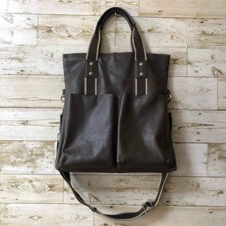 COACH - 【美品】COACH コーチ 2Wayバッグ ビジネス 普段使い A4収納の