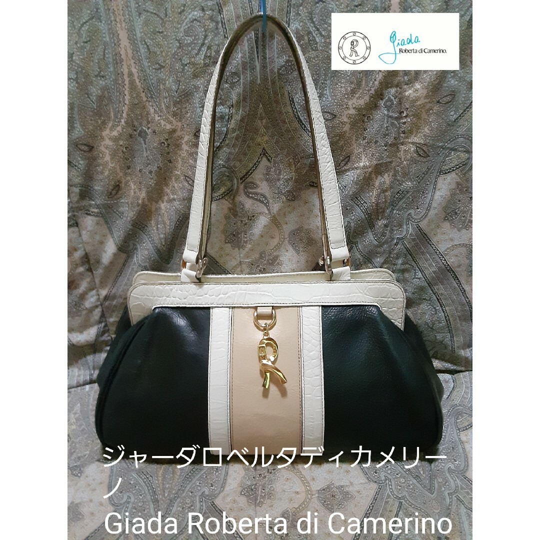 ロベルタ Giada Roberta di Camerino 本革ハンドバッグ