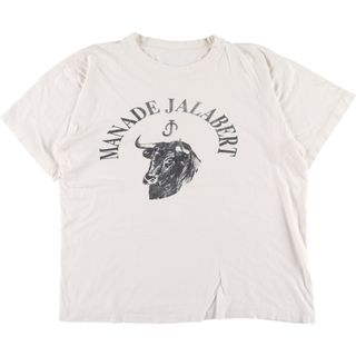 80~90年代 UNKNOWN 半袖 プリントTシャツ メンズM ヴィンテージ /eaa340511