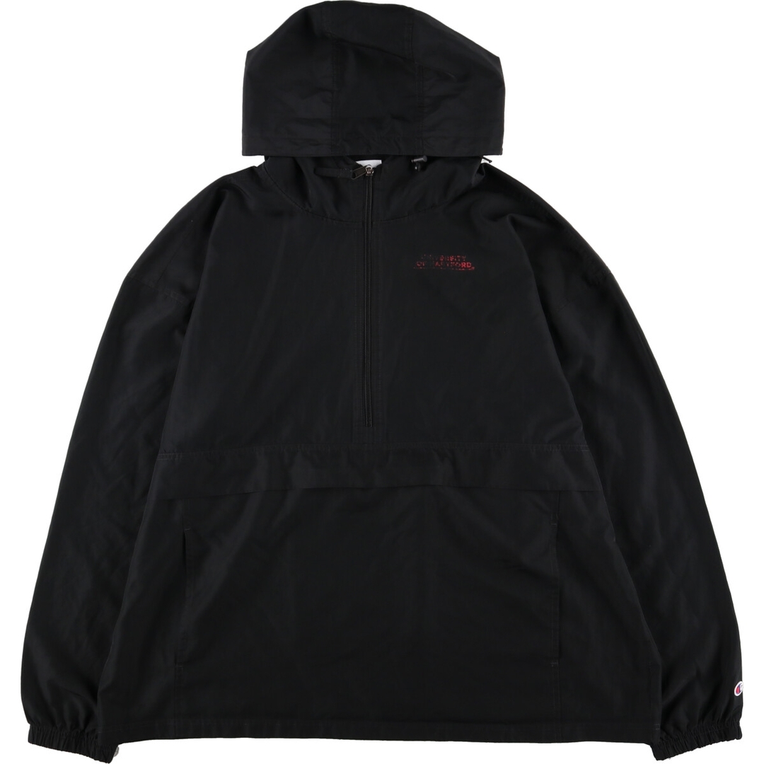 -ランクチャンピオン Champion AUTHENTIC ATHLETIC APPAREL アノラックパーカー メンズXL /eaa359946