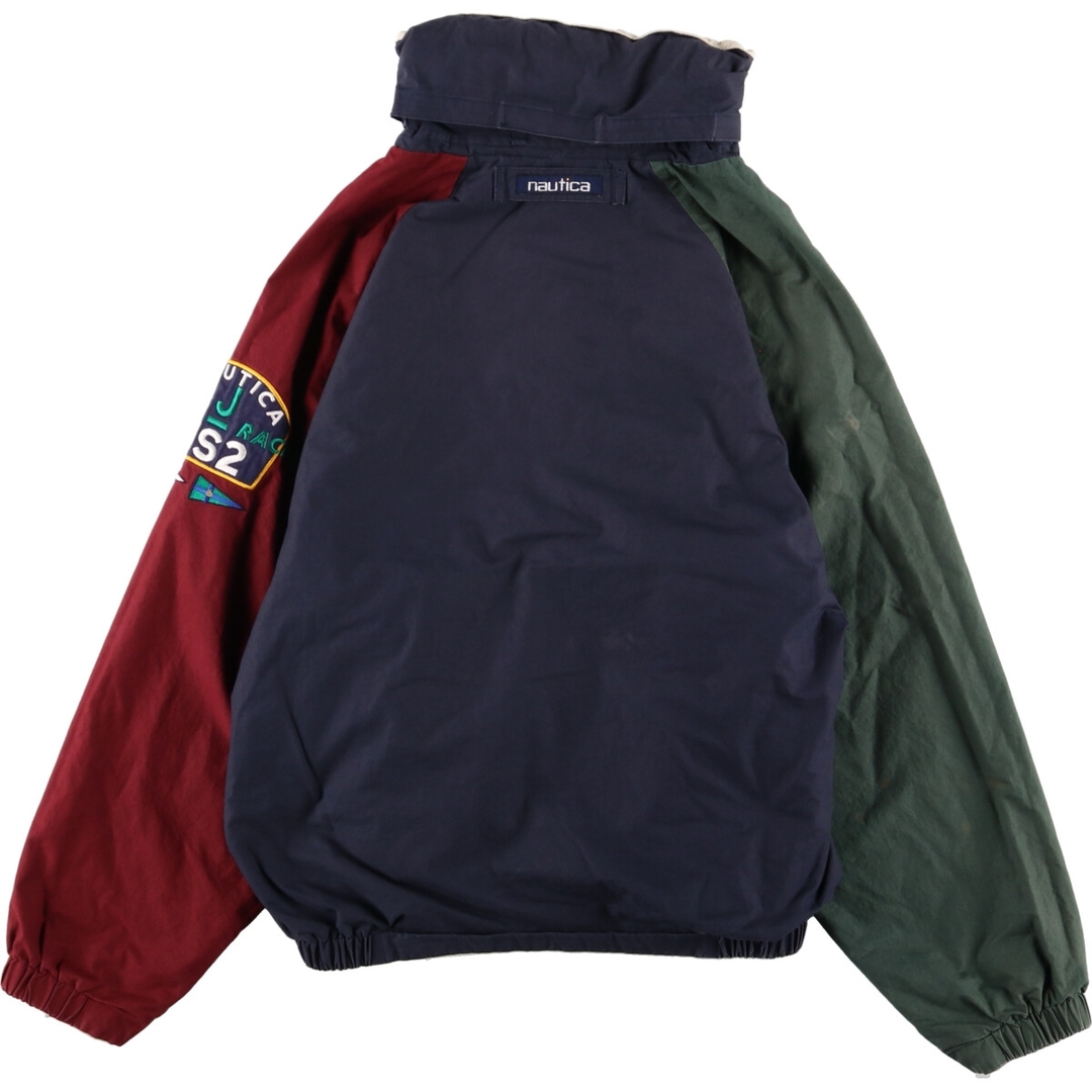 90sヴィンテージ古着NAUTICAノーティカジップアップジャケット Lベージュ