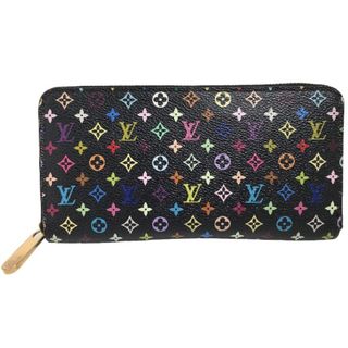 ルイヴィトン(LOUIS VUITTON)のルイヴィトン M60050 長財布  マルチカラー×ノワール LOUIS VUITTON ジッピーウォレット モノグラム(財布)