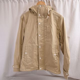 ビームス(BEAMS)のビームス ネオ レイズドパーカ ジップアップ ジャケット ブルゾン M ベージュ 11-18-4434-277 メンズ(その他)