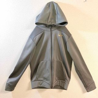 ナイキ(NIKE)のナイキTHERMA-FIT レディース　ジャージ　パーカー　S グレー(パーカー)