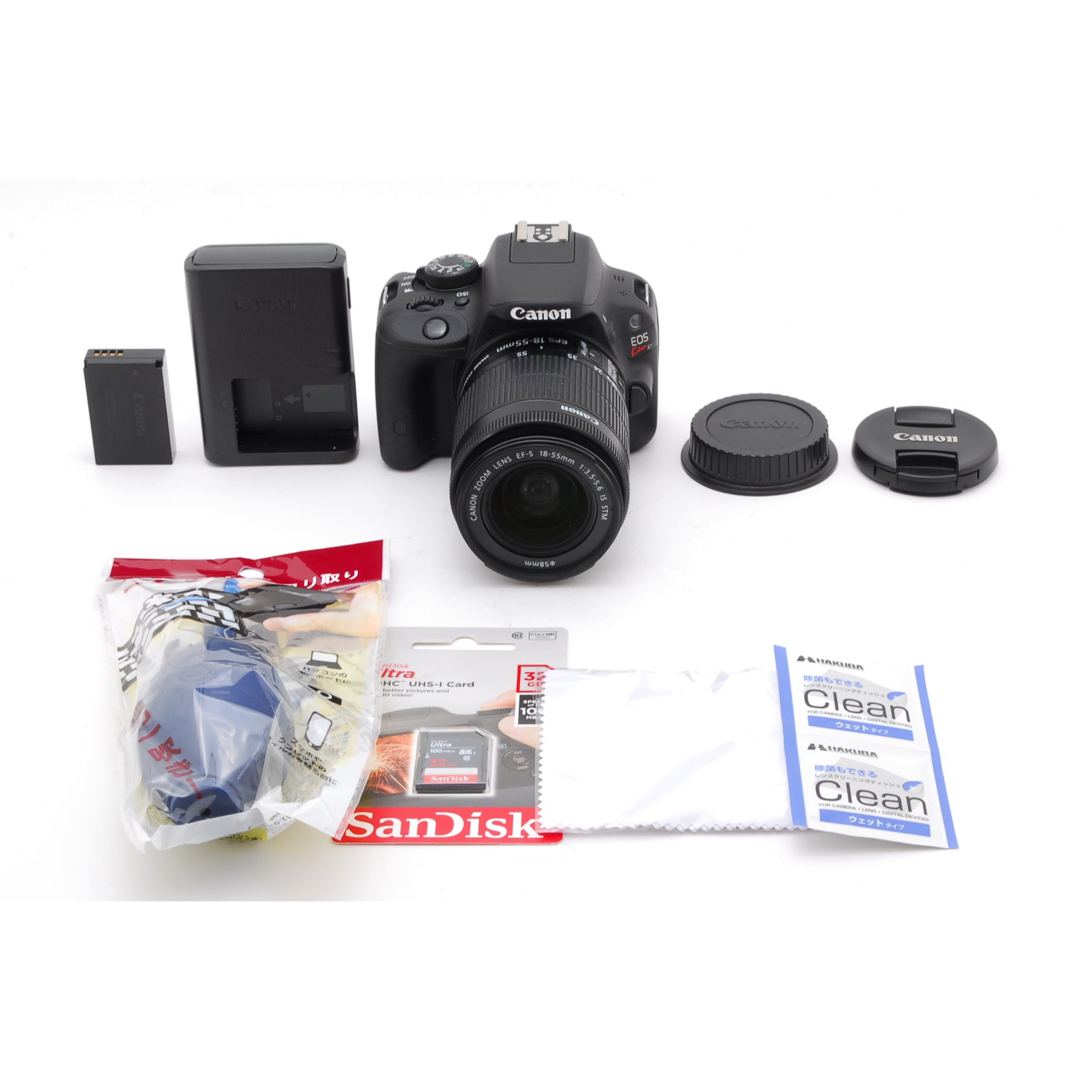 ダブルレンズ、ショット小、状態◎の極上品❤️Canon EOS KISS X8i-