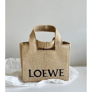 ロエベ(LOEWE)のチョコミント様専用大幅値下げ！ロエベ LOEWE 新作 カゴバック ベージュ(かごバッグ/ストローバッグ)