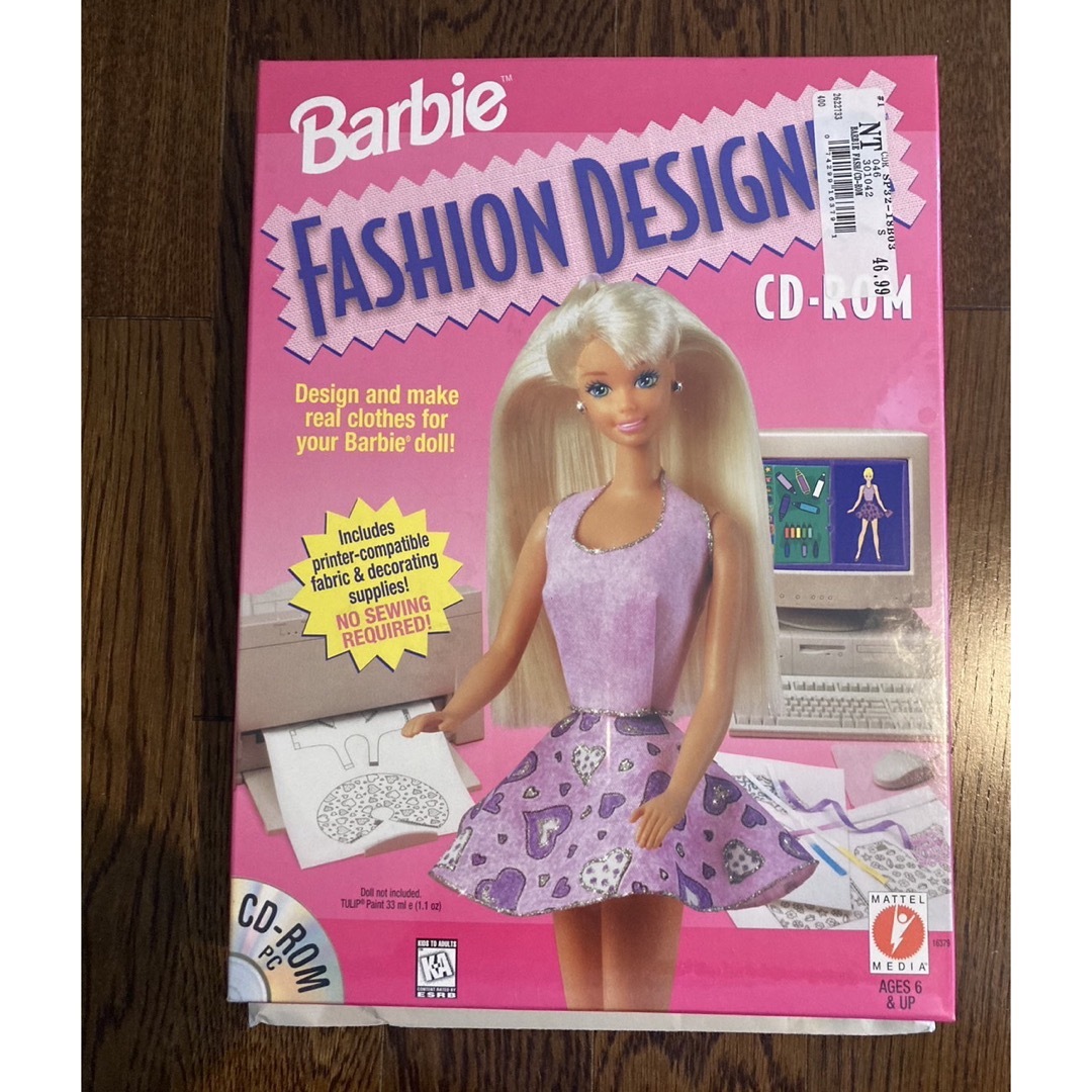 【新品】BARBIE FASHION DESIGNER PC CD-ROM ????