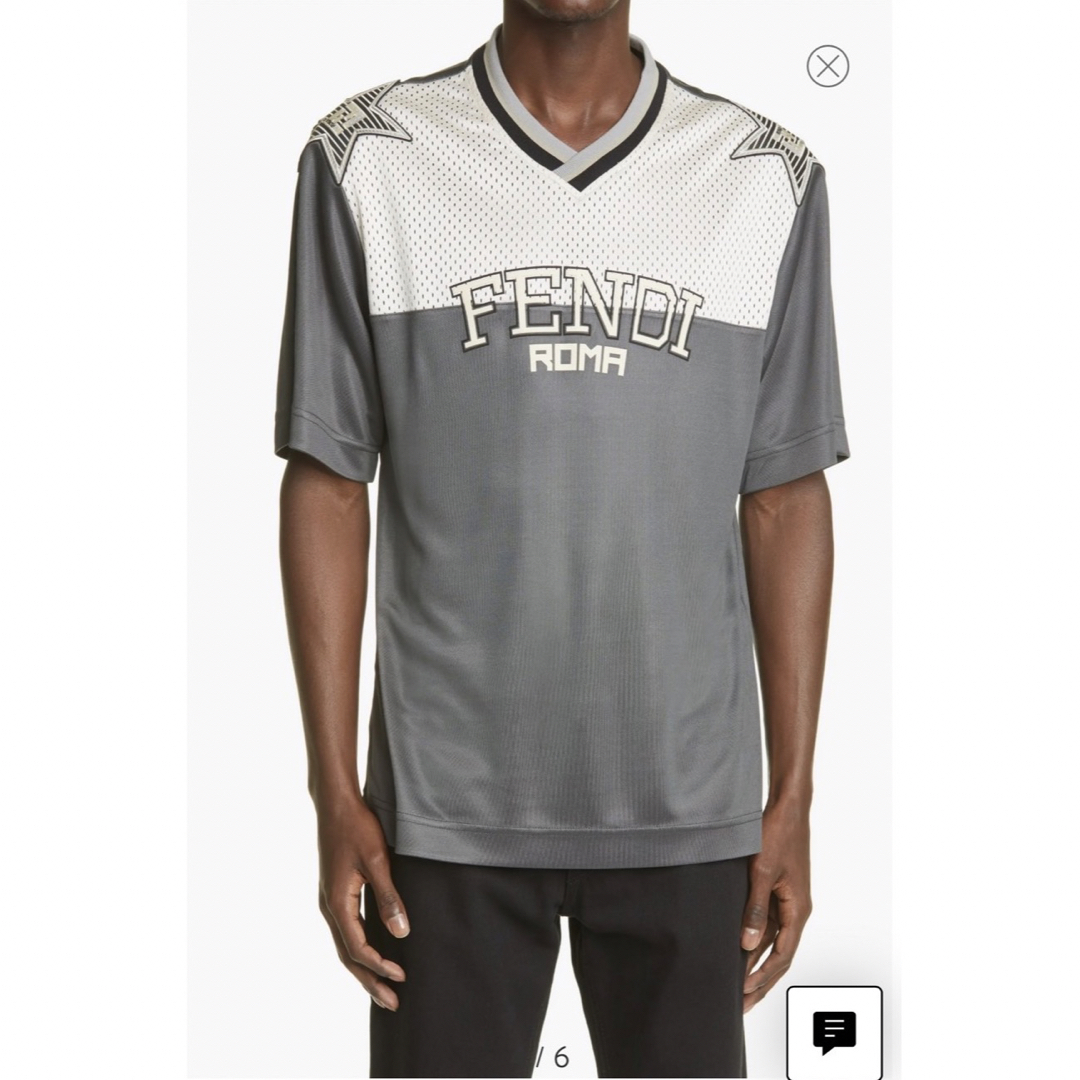 新品未使用 FENDI フェンディ スターパッチTシャツイタリア M(Lサイズ)