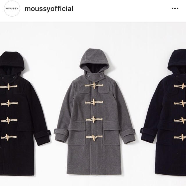 moussy(マウジー)の【美品】【送料無料】MOUSSY ダッフルコート レディースのジャケット/アウター(ダッフルコート)の商品写真