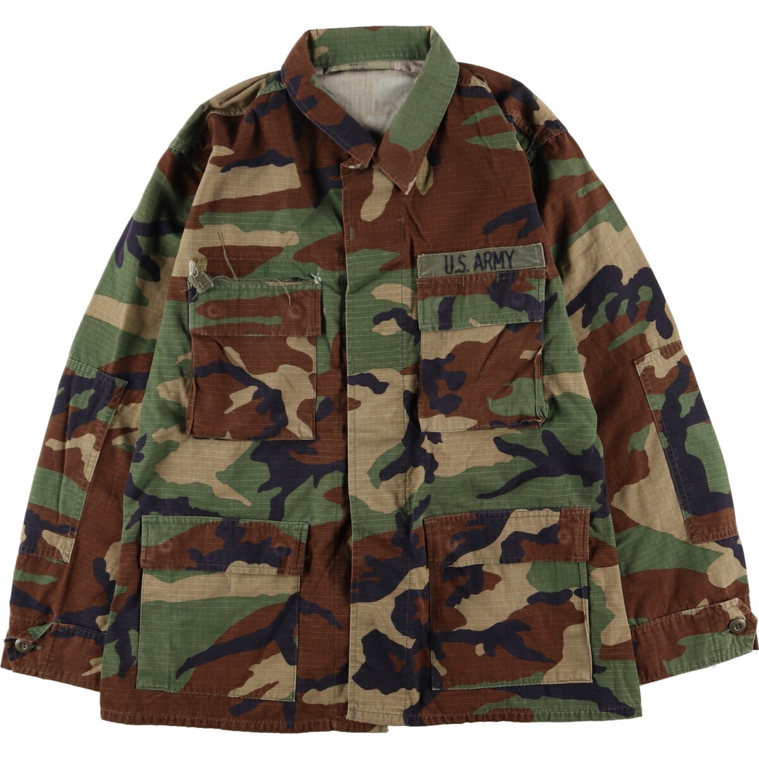 古着 96年納品 米軍実品 U.S.ARMY ウッドランドカモ 迷彩柄 B.D.U