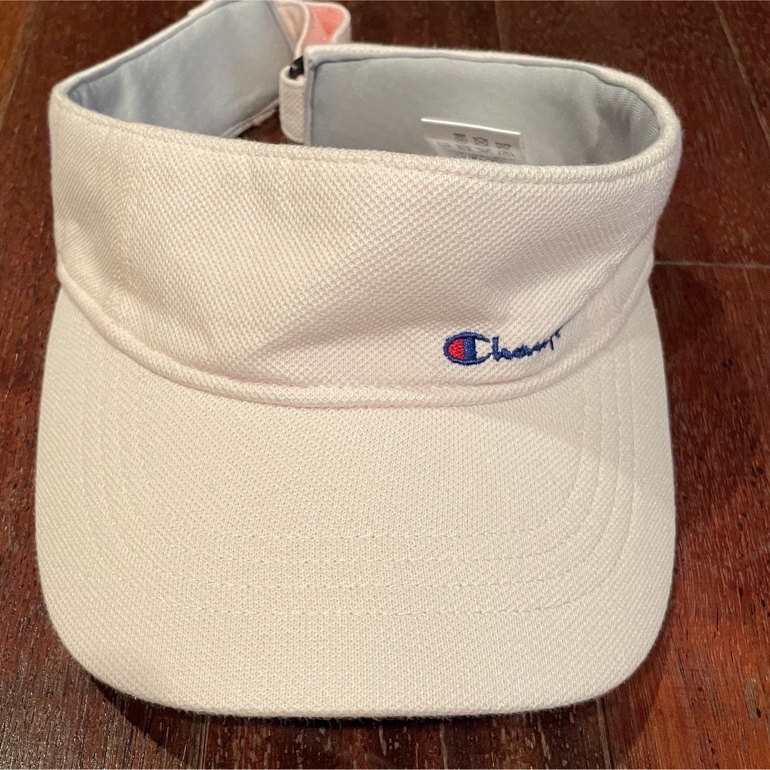 Champion(チャンピオン)のチャンピオンサンバイザーピンク スポーツ/アウトドアのゴルフ(その他)の商品写真