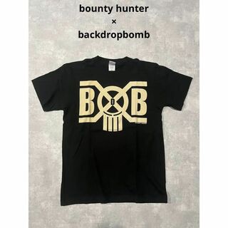 bounty hunter backdropbomb コラボ　限定　Tシャツ
