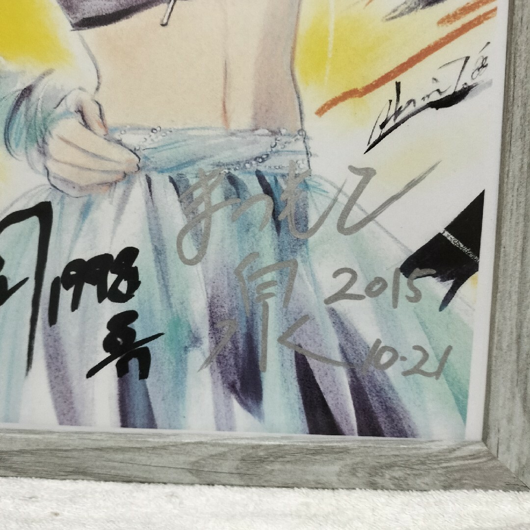 きまぐれオレンジロードイラスト高田さん、まつもと先生額縁 | www