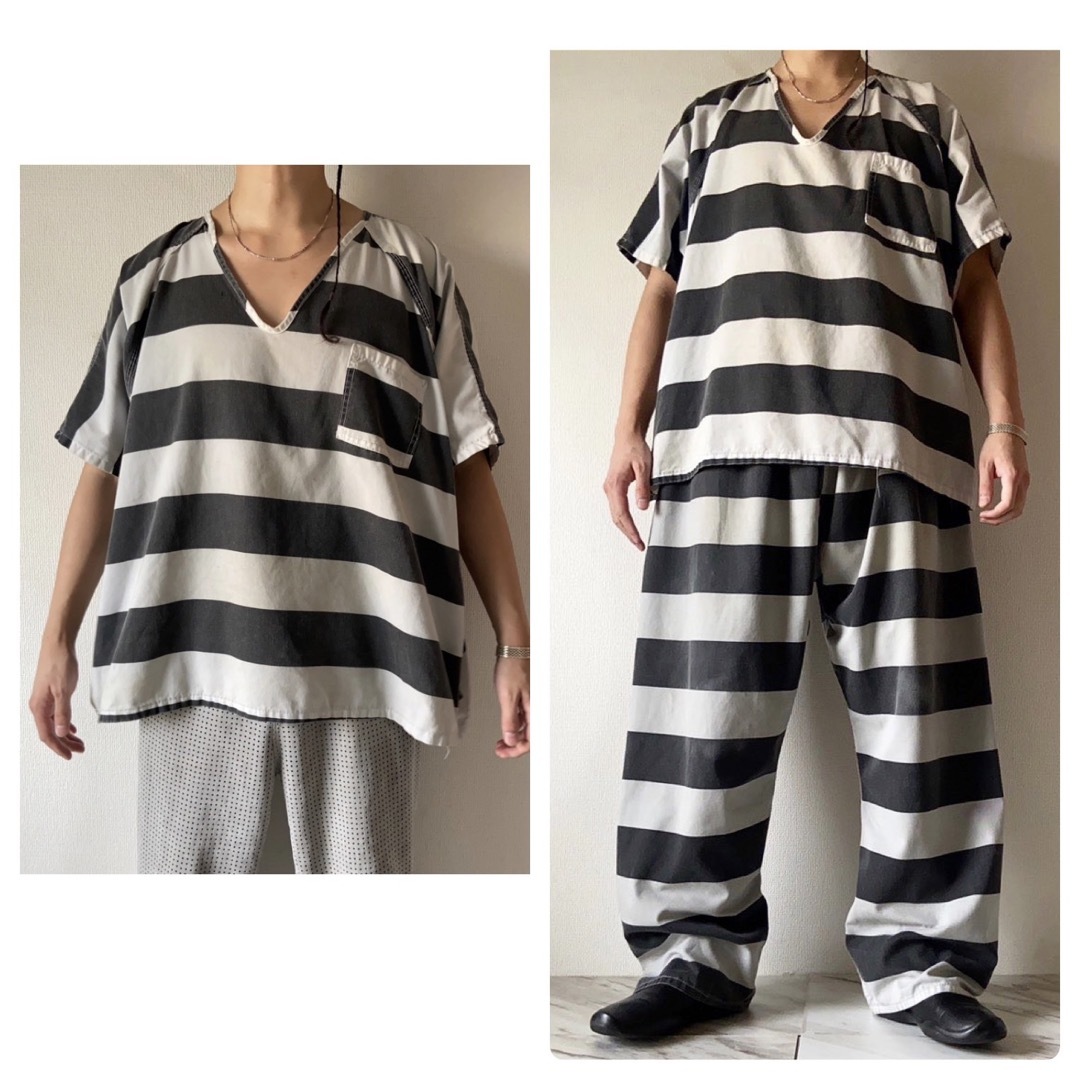 vintage プリズナーシャツ Jail shirt 囚人服