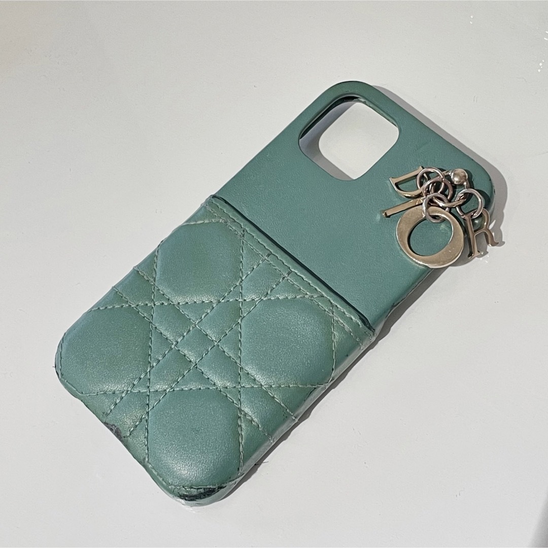 Lady Dior カナージュ ラムスキン iPhone  ケース