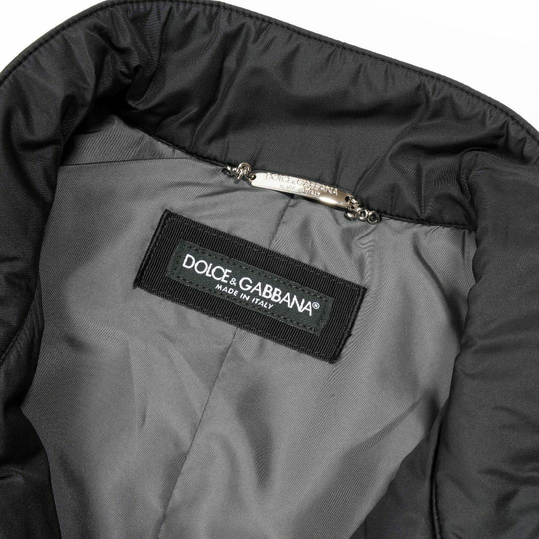 DOLCE&GABBANA(ドルチェアンドガッバーナ)の新品 Dolce & Gabbana ベスト ナイロン ロゴプレート メンズのジャケット/アウター(ダウンベスト)の商品写真