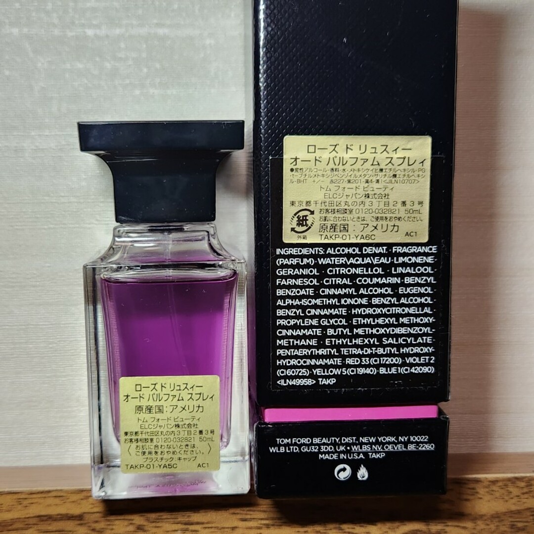 TOM FORD   TOM FOAD ローズ ド リュスィー mの通販 by たこは