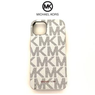 マイケルコース(Michael Kors)の【鑑定済】マイケルコース  iPhone13 ケース パール MK-404(iPhoneケース)