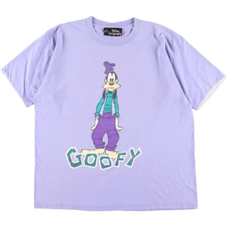 古着 ディズニー DISNEY originals GOOFY グーフィー キャラクタープリントTシャツ USA製 メンズL ヴィンテージ /eaa356058(Tシャツ/カットソー(半袖/袖なし))