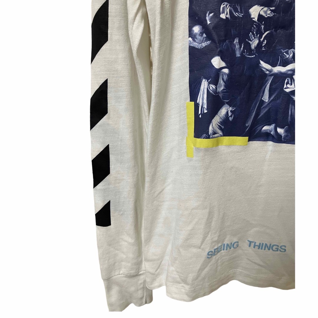 OFF-WHITE オフホワイトseeing things ロンT 長袖　XS 4