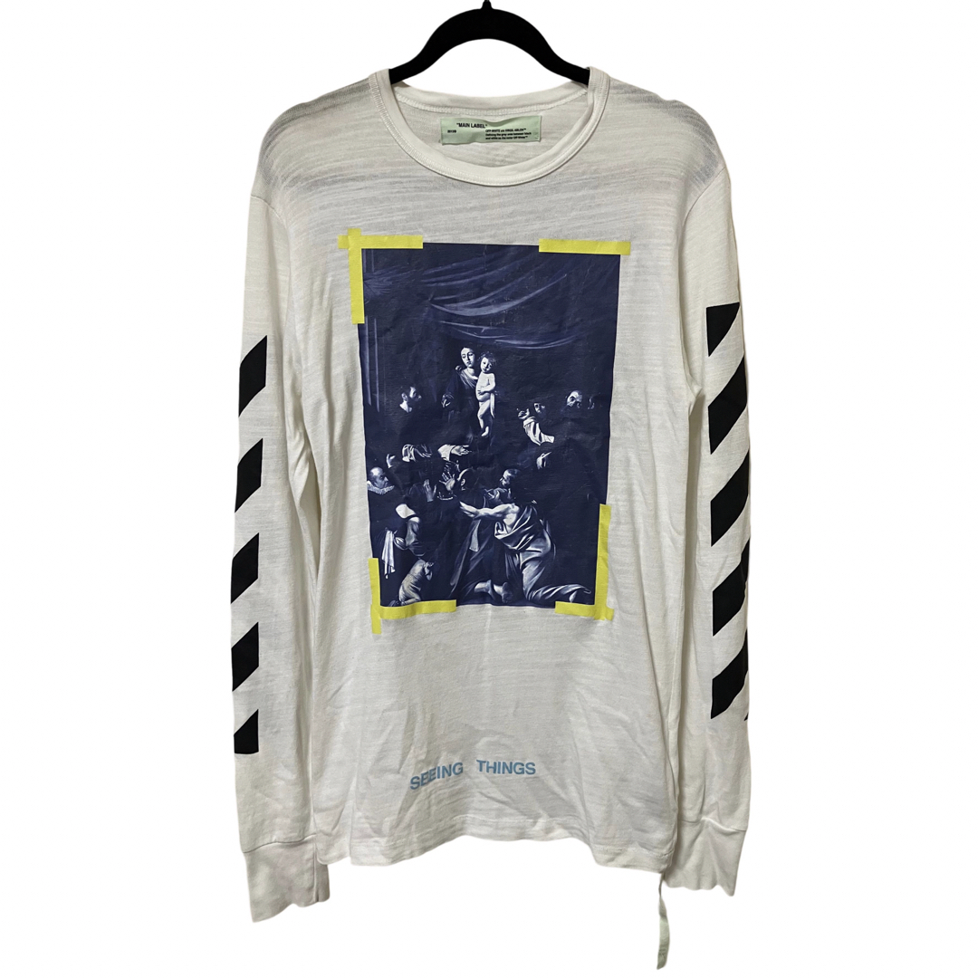 OFF-WHITE オフホワイトseeing things ロンT 長袖　XS