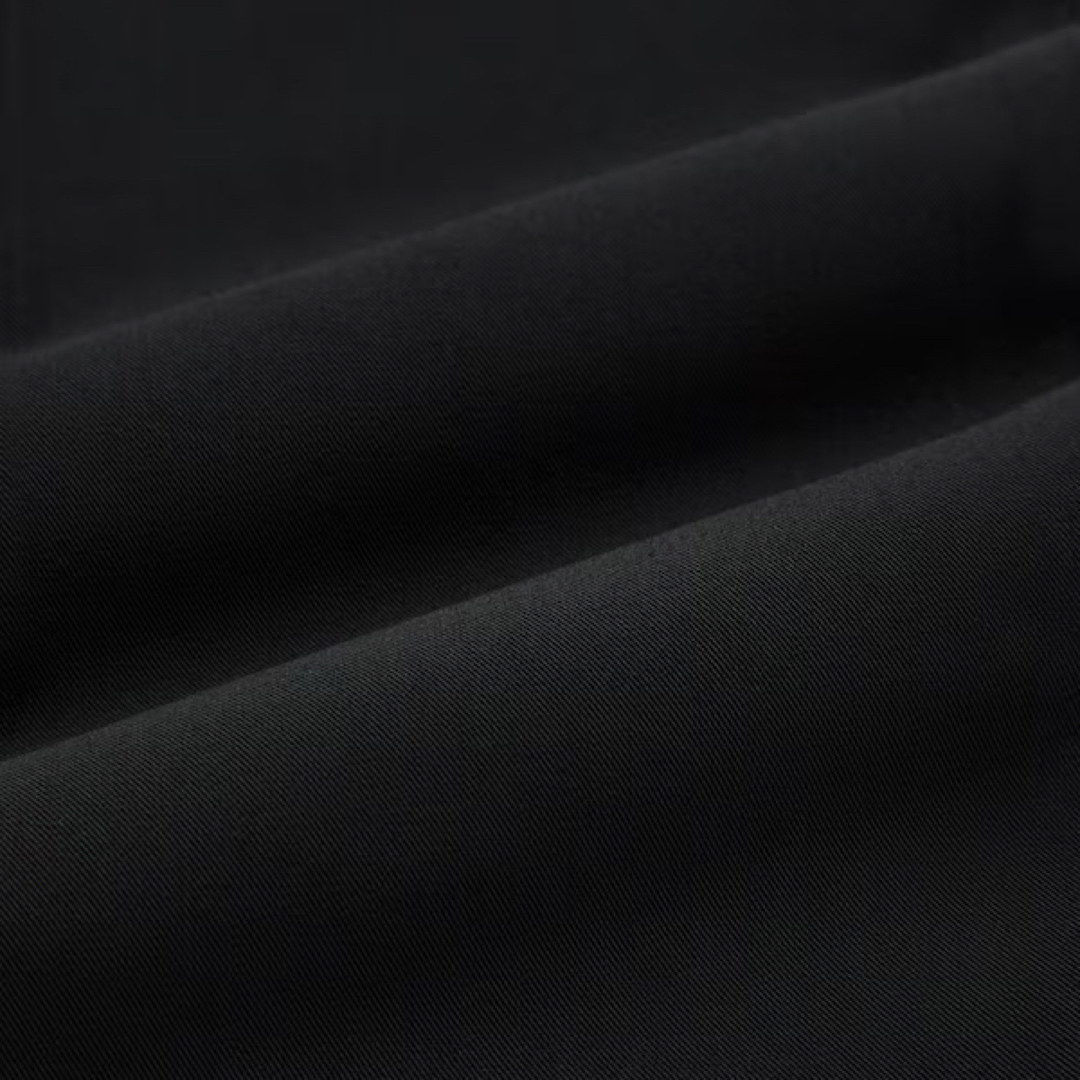 UNIQLO(ユニクロ)の【新品タグ付】UNIQLOワイドストレートパンツ　黒　Sサイズ レディースのパンツ(カジュアルパンツ)の商品写真