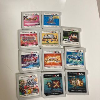 ニンテンドー3DS(ニンテンドー3DS)のカセットまとめ売り(家庭用ゲームソフト)