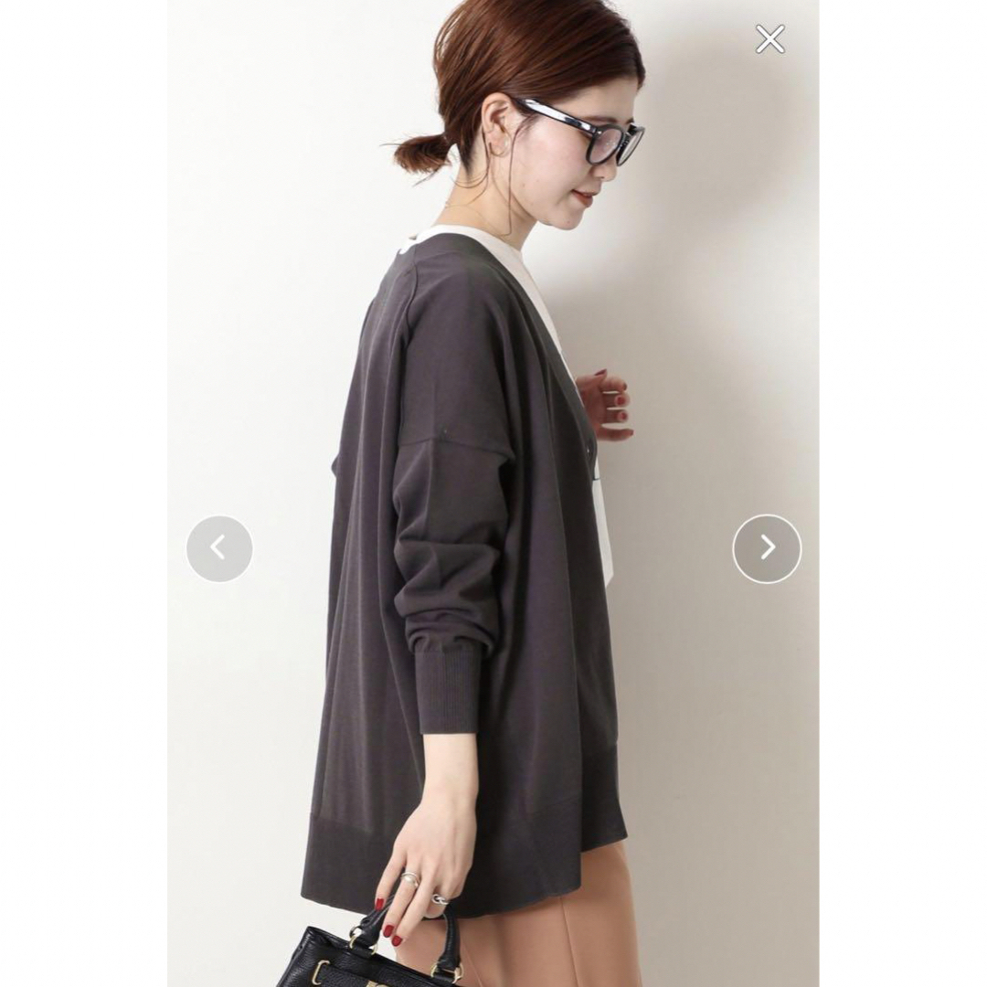 美品お得】Spick&Span ICE COTTON BIGカーディガン 美品お得】Spick&Span ICE COTTON BIGカーディガン