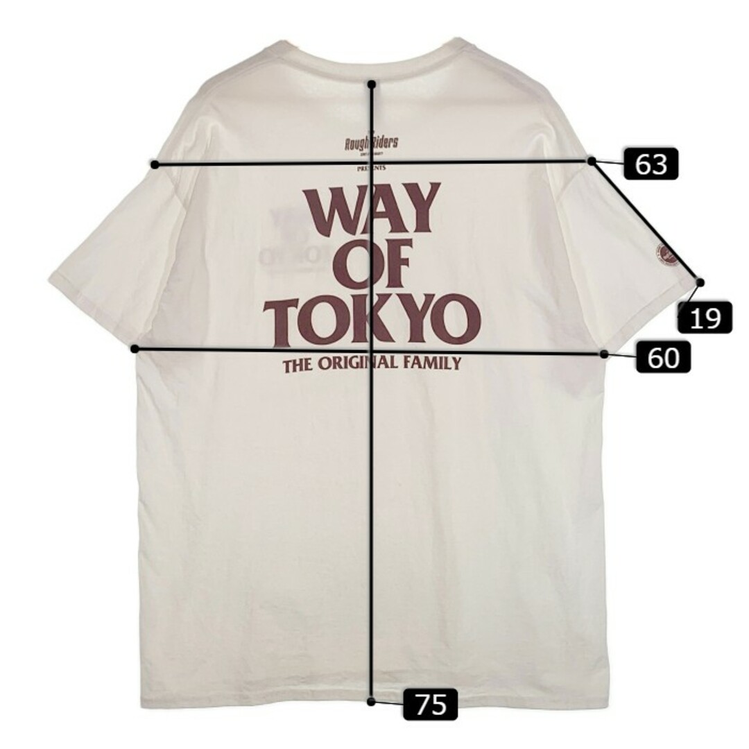 RATS - WAY OF TOKYO RATS Rough Riders S/S TEEの通販 by ゴールド