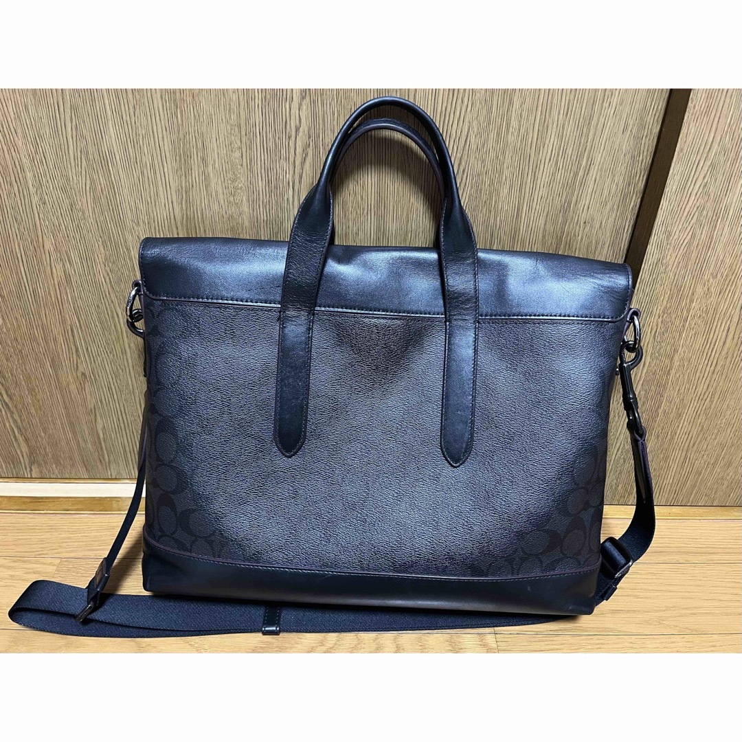 コーチ★COACH★ビジネスバッグ ★メンズバッグ ★ブリーフケース ★ブラック