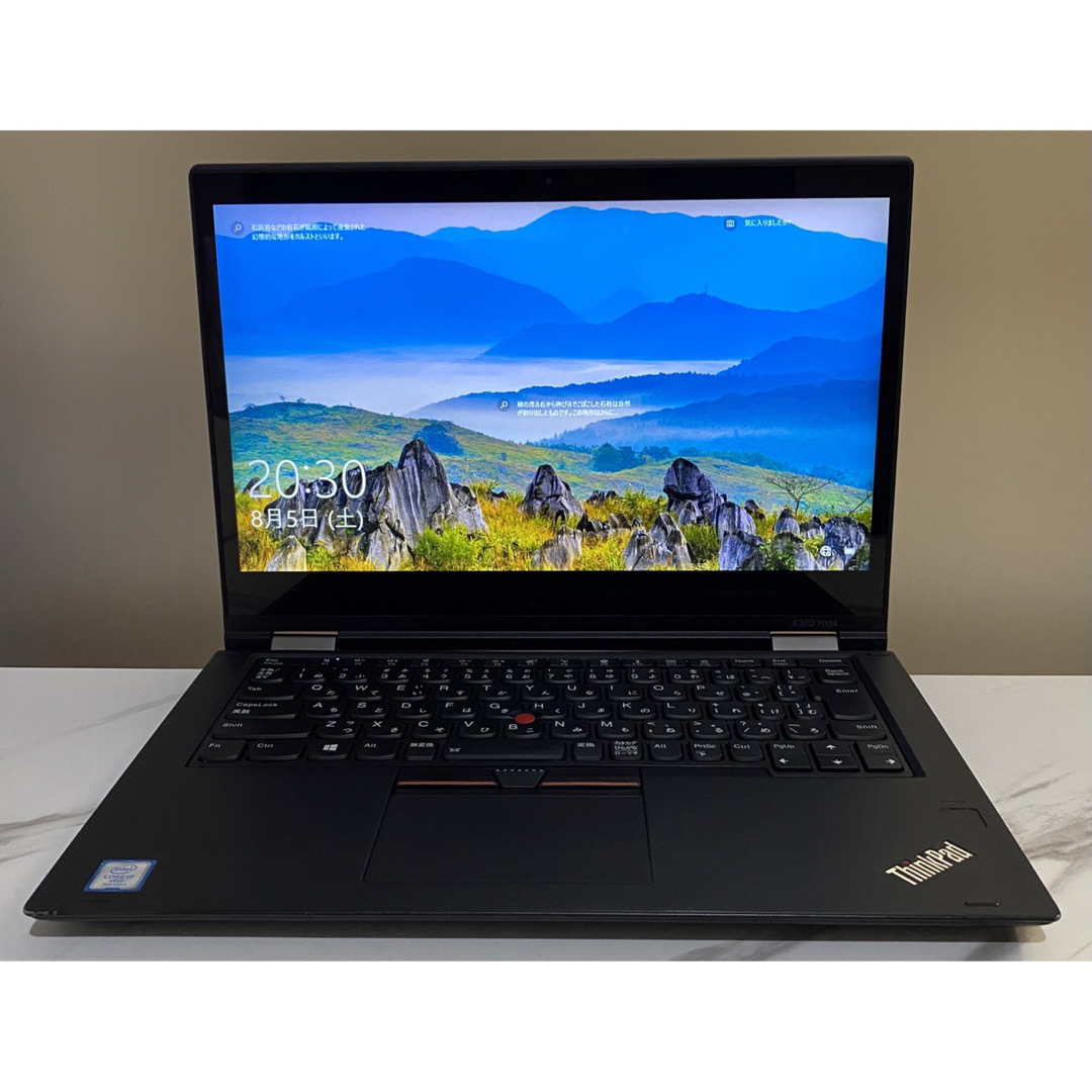 ThinkPad X380 Yoga i7 16GB 256GBSSD 第8世代 - ノートPC