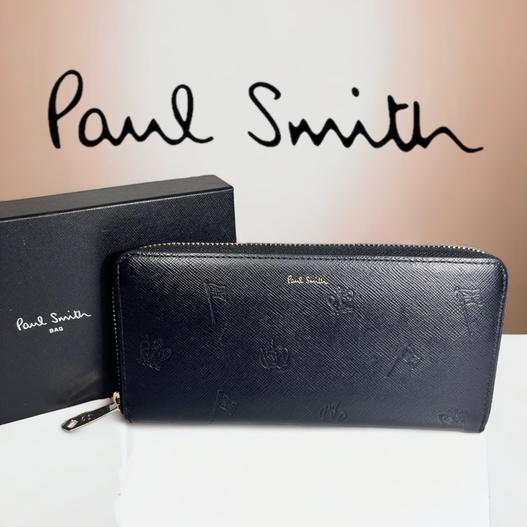 Paul Smith - ✴︎極美品✴︎ポールスミス ラウンドファスナー 長財布