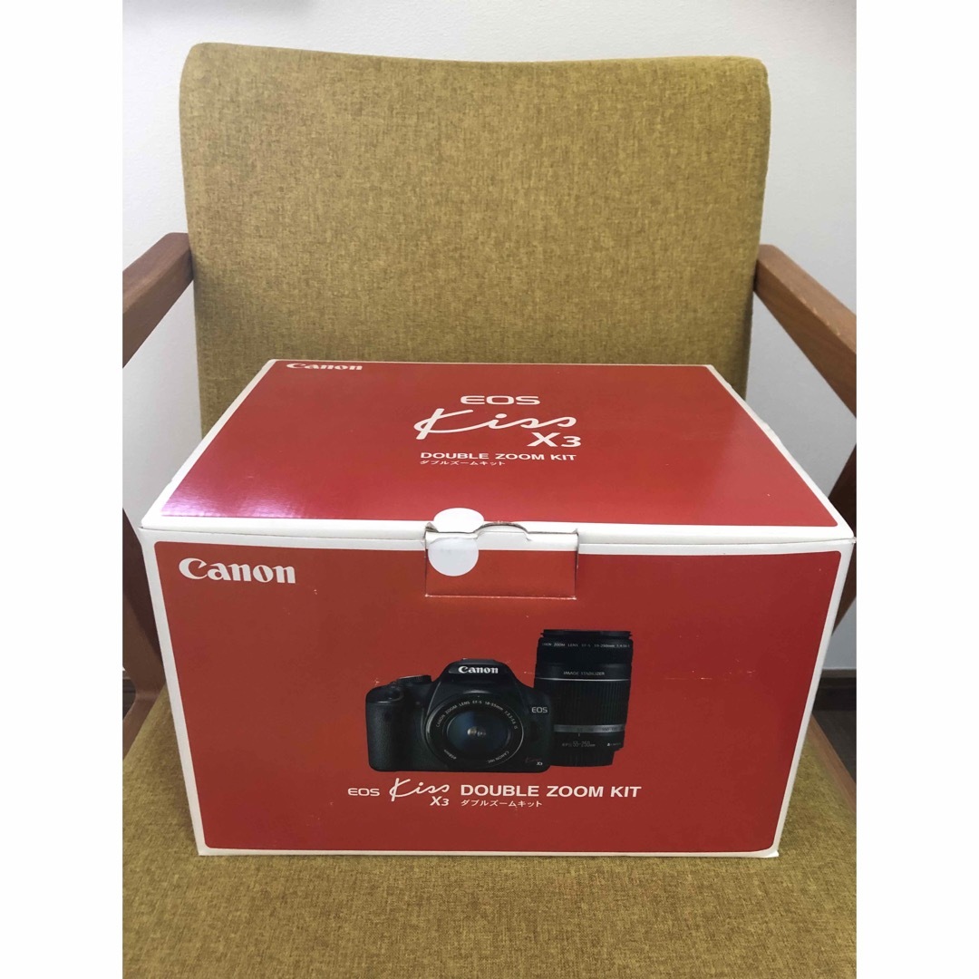 【ジャンク扱】Canon EOS X3 Wズームレンズキット【バッグ付】