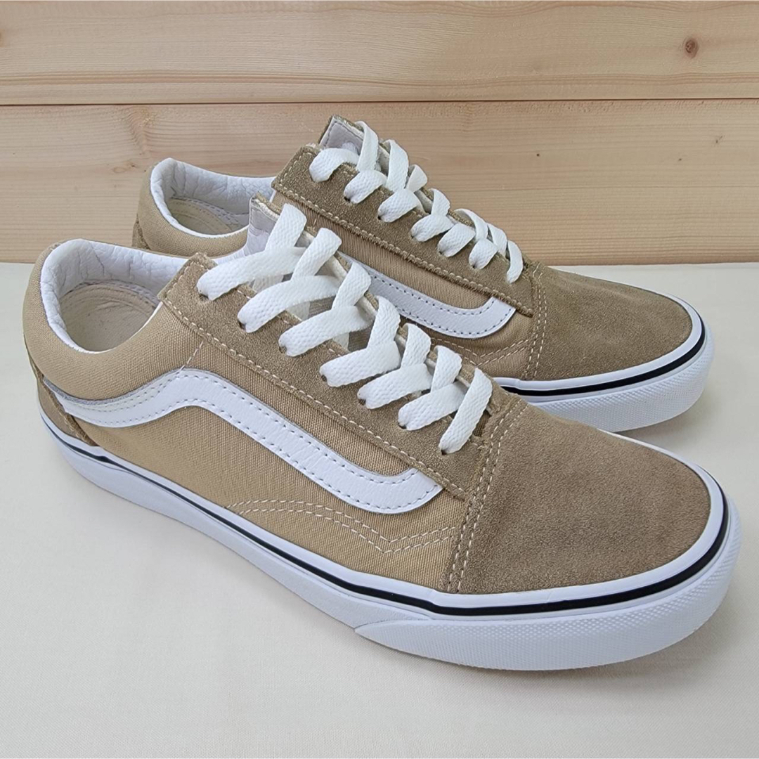 vansオールドスクール  ベージュ