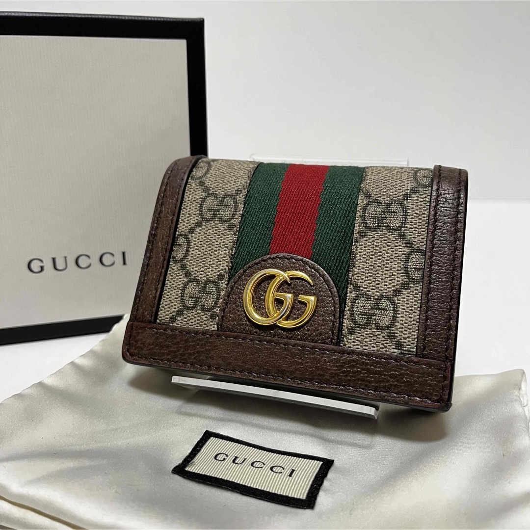 Gucci - ✨極美品✨グッチ オフィディア 折り財布 GGマーモント